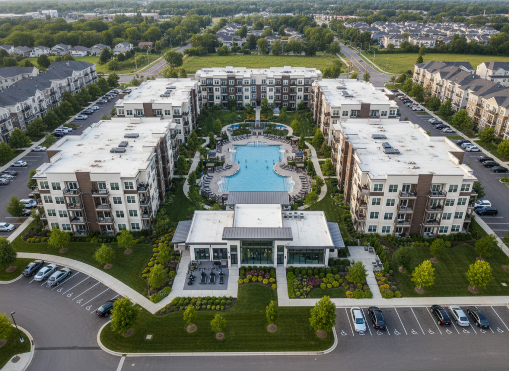 Multifamily property used as case study for commercial real estate financing options