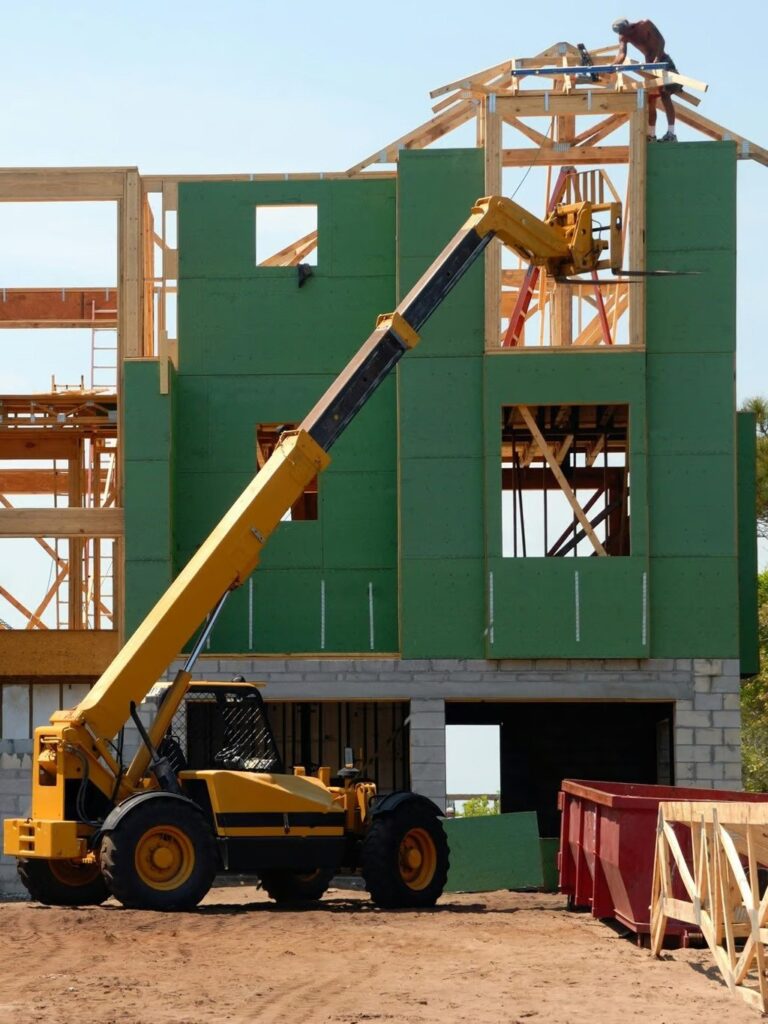 Modern commercial building exterior financed with custom mortgage terms